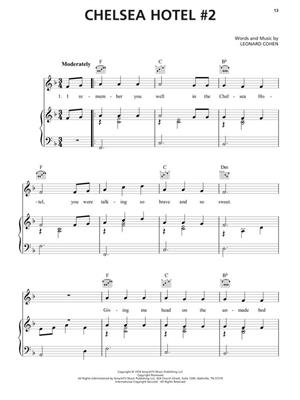 Leonard Cohen - Sheet Music Collection: 1967-2016: Piano, Vocal And Guitar