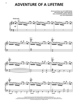 Coldplay Sheet Music Collection: Piano, Vocal And Guitar