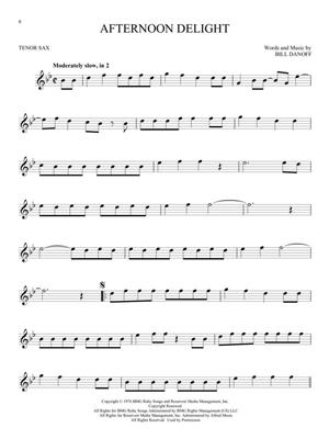 101 Popular Songs: Tenor Saxophone