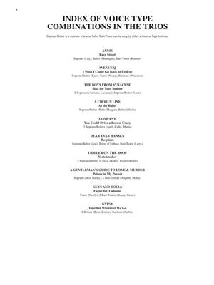 Singer's Musical Theatre Anthology: Trios: Vocal Solo