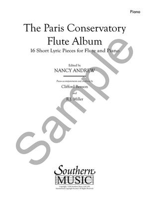 Nancy Andrew: Paris Conservatory Flute Album: (Arr. James Galway): Flute And Accomp.
