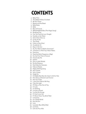 101 Disney Songs: Flute Solo
