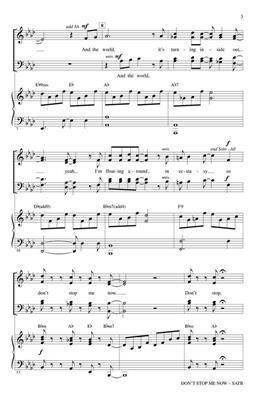 Freddie Mercury: Don't Stop Me Now: Mixed Choir And Accomp.