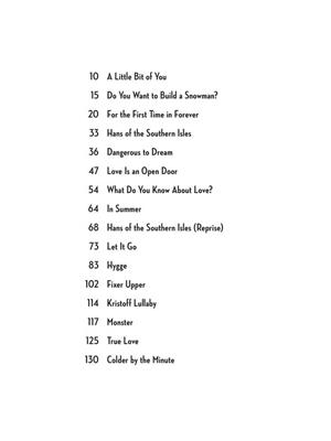 Frozen: Vocal And Piano