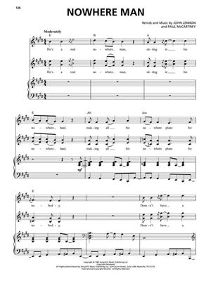 Greatest Pop/Rock Vocal Harmony Songs: Vocal And Piano
