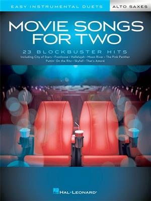 Movie Songs for Two Alto Saxes: (Arr. Mark Phillips): Alto Saxophone