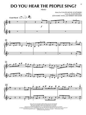 Les Misérables: Piano Duet