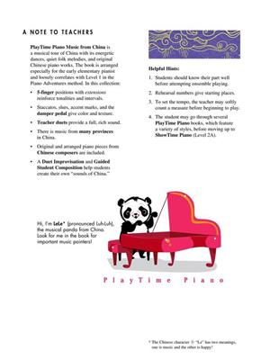 PlayTime Piano Music from China