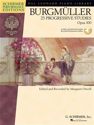 Burgmüller - 25 Progressive Studies, Opus 100: Piano Solo