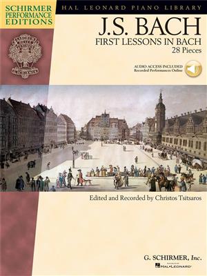 Johann Sebastian Bach: First Lessons In Bach: Piano Solo