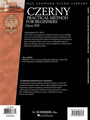 Practical Method For Beginners, Op. 599