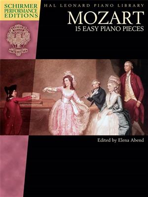 Wolfgang Amadeus Mozart: Mozart - 15 Easy Piano Pieces: Piano Solo