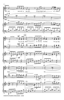 Poor Wayfaring Stranger: (Arr. John Leavitt): Mixed Choir And Accomp.