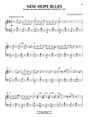 George Winston: George Winston Piano Solos - Pno: Easy Piano