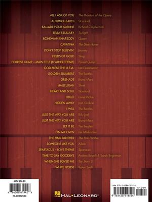 Favorite Pop Piano Solos: Easy Piano