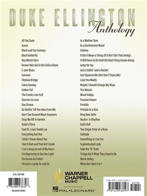 Duke Ellington Anthology: Piano, Vocal And Guitar