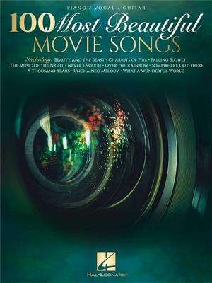100 Most Beautiful Movie Songs: Piano, Vocal And Guitar