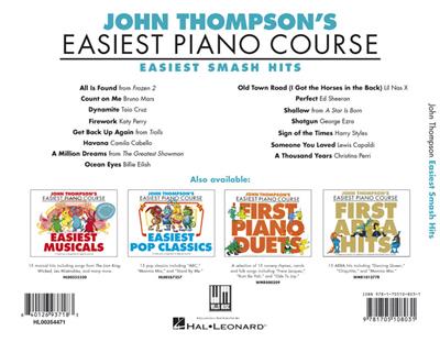 John Thompson's Easiest Smash Hits