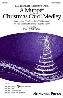 Paul Williams: A Muppet Christmas Carol Medley: (Arr. Ryan O'Connell): Mixed Choir And Accomp.