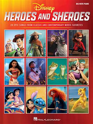 Disney Heroes and Sheroes: Piano Solo