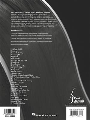 Bert Jansch: Bert Transcribed – The Bert Jansch Songbook Vol. 2: Guitar Solo