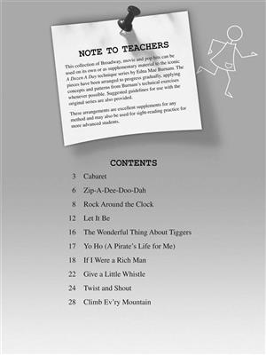 A Dozen A Day Songbook - Book 1