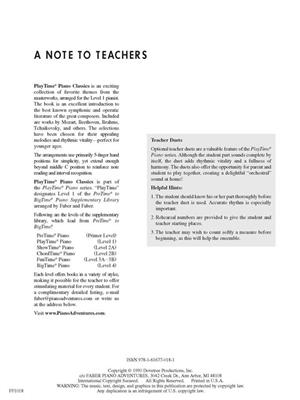 PlayTime Piano Classics