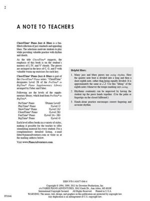 ChordTime Piano Jazz & Blues Level 2B