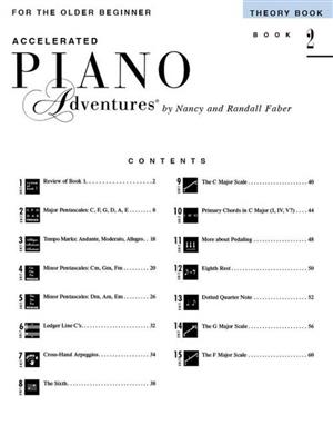 Piano Adventures for the Older Beginner Theory Bk2