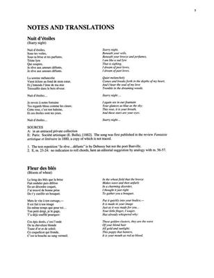 Songs of Claude Debussy: Vocal Solo
