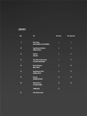 Bluegrass: Guitar Solo