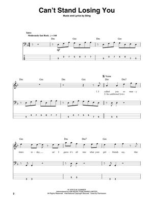 The Police: The Police: Bass Guitar Solo