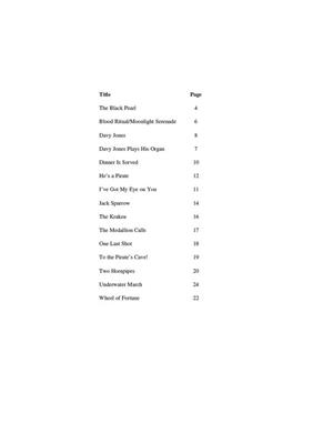 Pirates of the Caribbean: Alto Saxophone