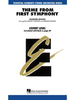 Johannes Brahms: Theme from First Symphony: (Arr. Harvey S. Whistler): String Orchestra