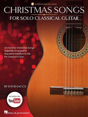 Christmas Songs for Solo Classical Guitar: Guitar Solo
