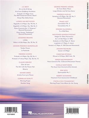 Calming Classical Piano Solos: Piano Solo