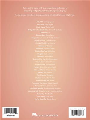 Peaceful Pop Piano Solos