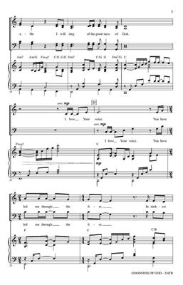Ben Fielding: Goodness of God (with Great Is Thy Faithfulness): (Arr. Lloyd Larson): Mixed Choir And Accomp.