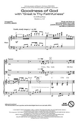 Ben Fielding: Goodness of God (with Great Is Thy Faithfulness): (Arr. Lloyd Larson): Mixed Choir And Accomp.