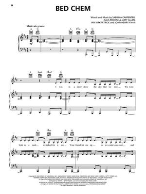 Sabrina Carpenter: Sabrina Carpenter - Short N' Sweet: Piano, Vocal And Guitar