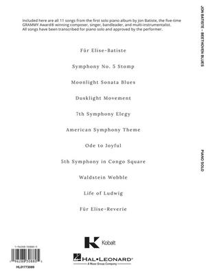 Jon Batiste: Jon Batiste - Beethoven Blues: Piano Solo