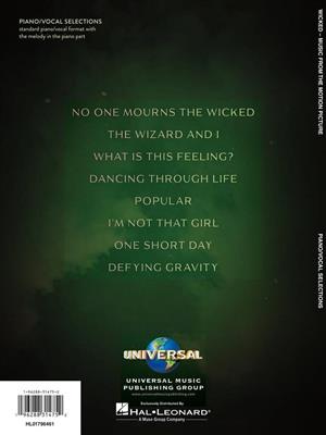 Stephen Schwartz: Wicked - Music from the Motion Picture: Vocal And Piano