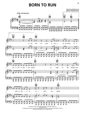 Bruce Springsteen: Bruce Springsteen Sheet Music Collection: Piano, Vocal And Guitar