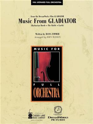 Hans Zimmer: Music from Gladiator: (Arr. John Wasson): Orchestra