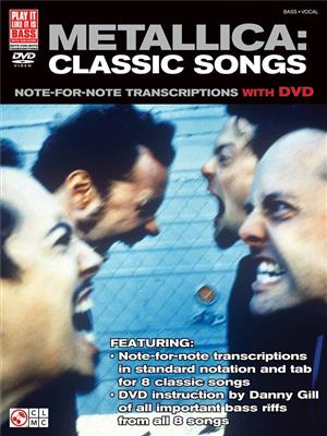 Metallica: Metallica: Classic Songs for Bass: Bass Guitar Solo
