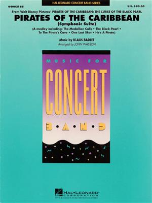Klaus Badelt: Pirates of the Caribbean: (Arr. John Wasson): Concert Band