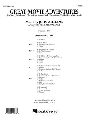 John Williams: Great Movie Adventures: (Arr. Michael Sweeney): Flexible Band