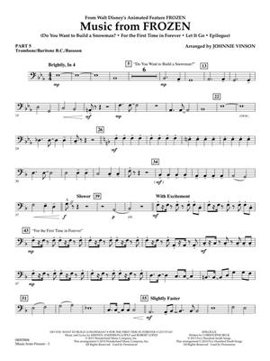 Kristen Anderson-Lopez: Music from Frozen: (Arr. Johnnie Vinson): Flexible Band