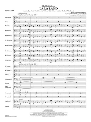 Justin Hurwitz: Highlights from La La Land: (Arr. Michael Brown): Concert Band