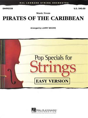 Klaus Badelt: Music From Pirates Of The Caribbean: (Arr. Larry Moore): String Orchestra